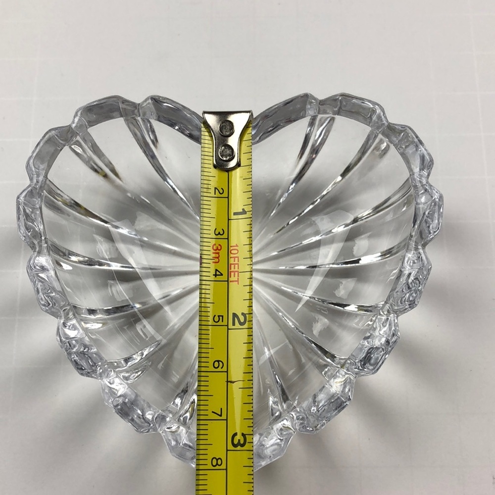 Glass Heart Jewelry Dish - Picture 5 of 5